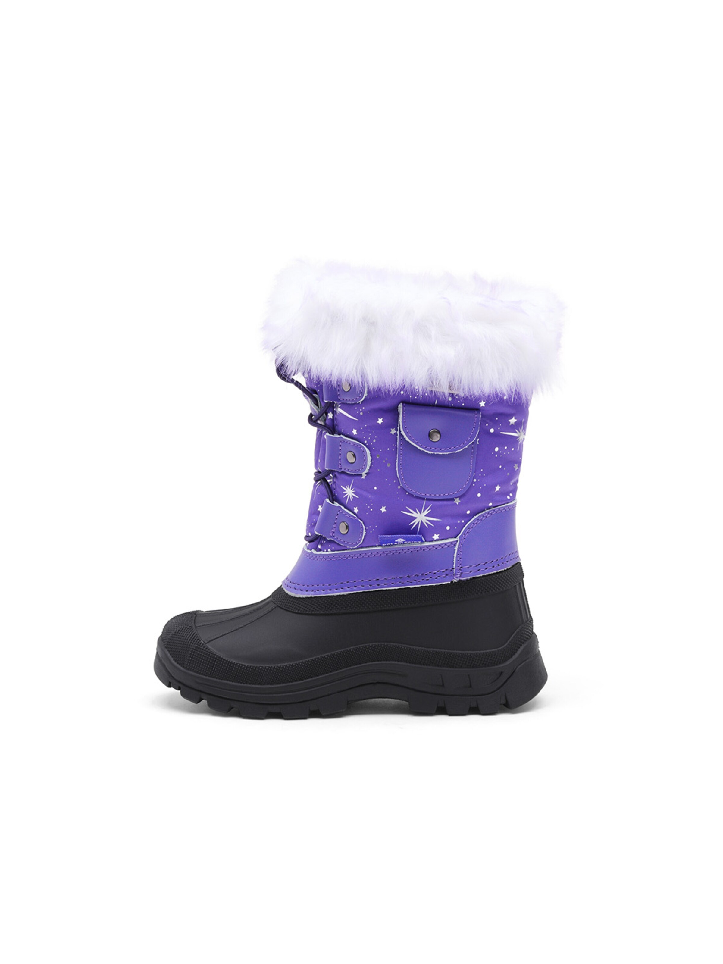 Bottes 'DREAM PAIRS Jungen Mädchen Schneestiefel Fashion Schnürstiefel' Dream Pairs en violet