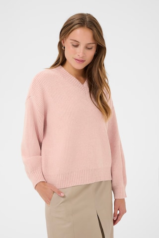 SAINT TROPEZ Pullover 'Ottoline' in Pink: Vorderseite