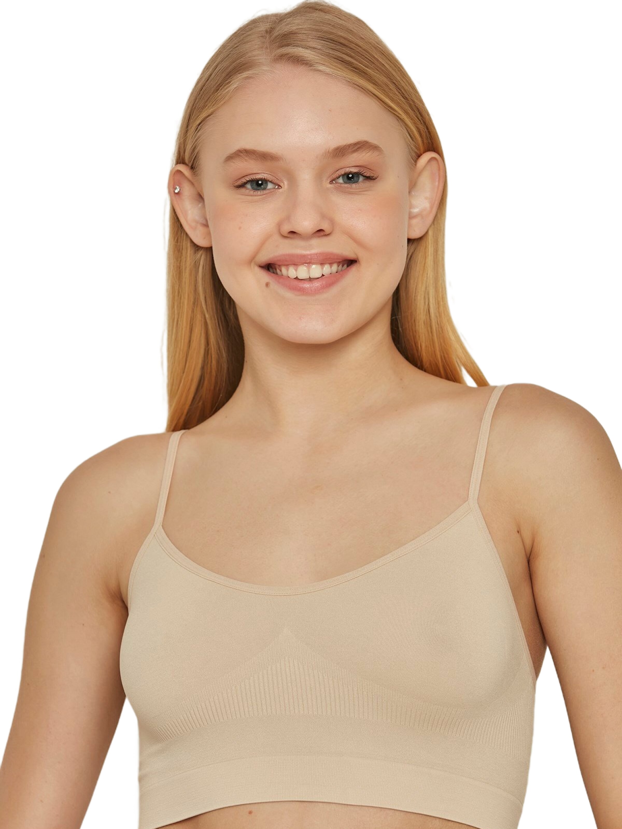 C&City Bustier BH in Beige: Vorderseite