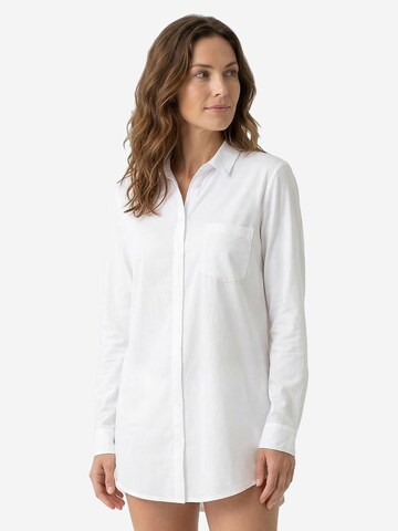 Hanro Nightgown 'Cotton Deluxe' in White