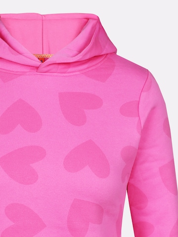 Sweat-shirt 'Anten' salzhaut en rose