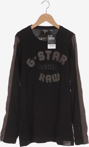 G-Star RAW Langarmshirt XL in Schwarz: predná strana