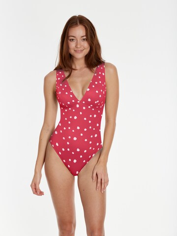 VIVID - Bustier Traje de baño en rojo: frente