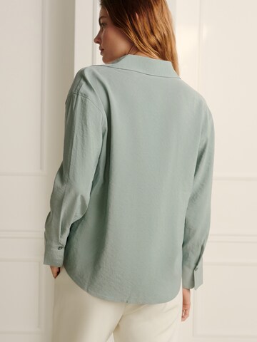 Guido Maria Kretschmer Women Blouse 'Theia' in Green