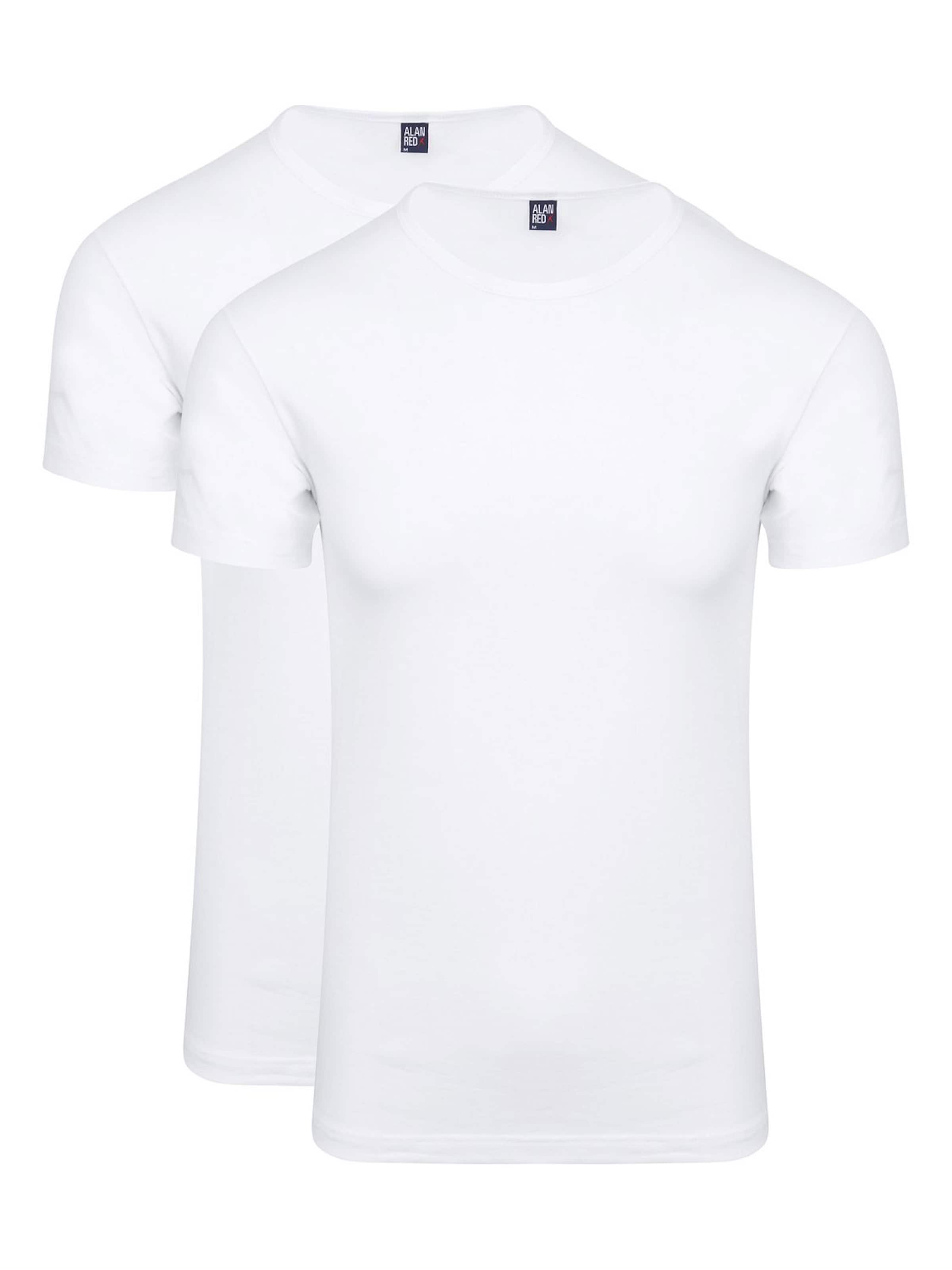 alan red Shirt 'Ottawa' in White: front