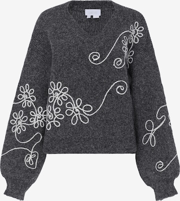 usha WHITE LABEL - Jersey en gris: frente