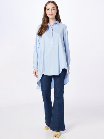 IMPERIAL Blouse in Blauw: voorkant