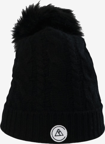 Bonnet CASH-MERE.CH en noir : devant