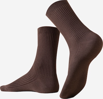 Millo Socks ''Cozy Steps Damen Socken'' in Brown: front