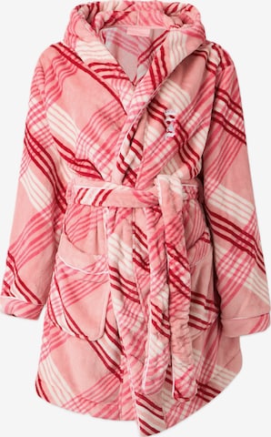 Accappatoio corto 'LOTTIE' di Juicy Couture in rosa: frontale