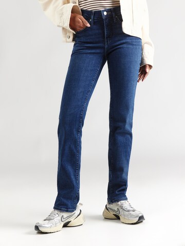 LEVI'S ® Slimfit Jeans '314 Shaping Straight' in Blau: Vorderseite