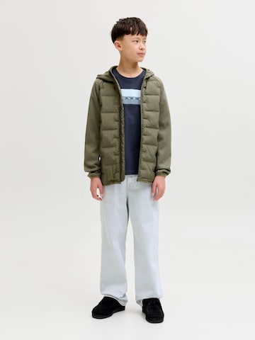 T-Shirt 'JCOFUSION DOTS' Jack & Jones Junior en bleu
