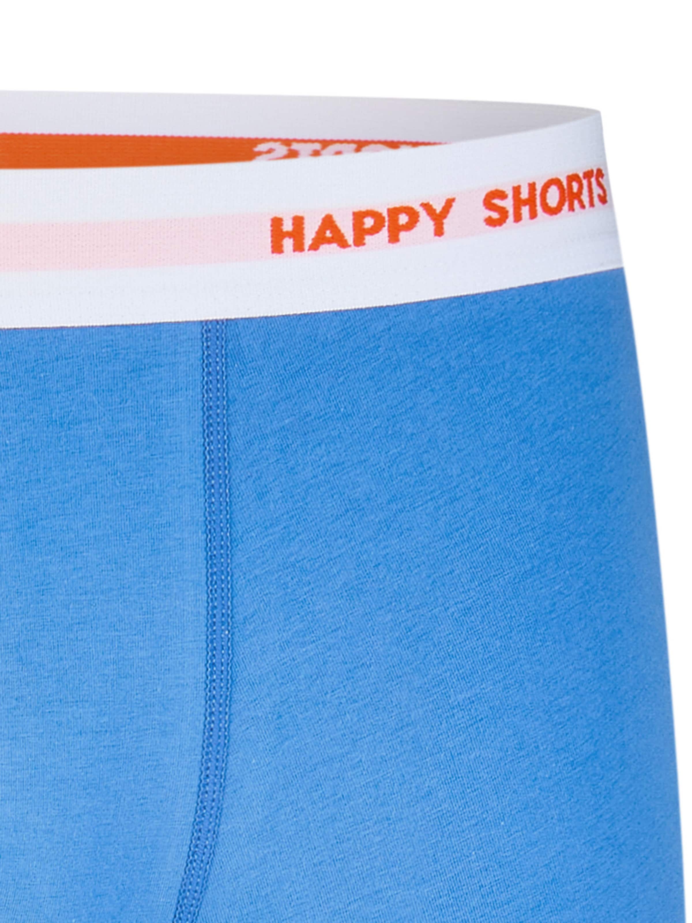 Boxers ' Jersey ' Happy Shorts en bleu