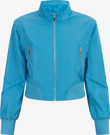 MYMO Between-season jacket in Blue: front