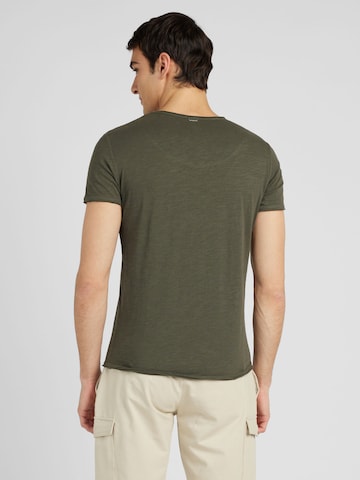 Key Largo Shirt 'WATER' in Green