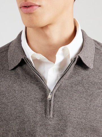 SELECTED Pullover 'SLHBERG' in Braun