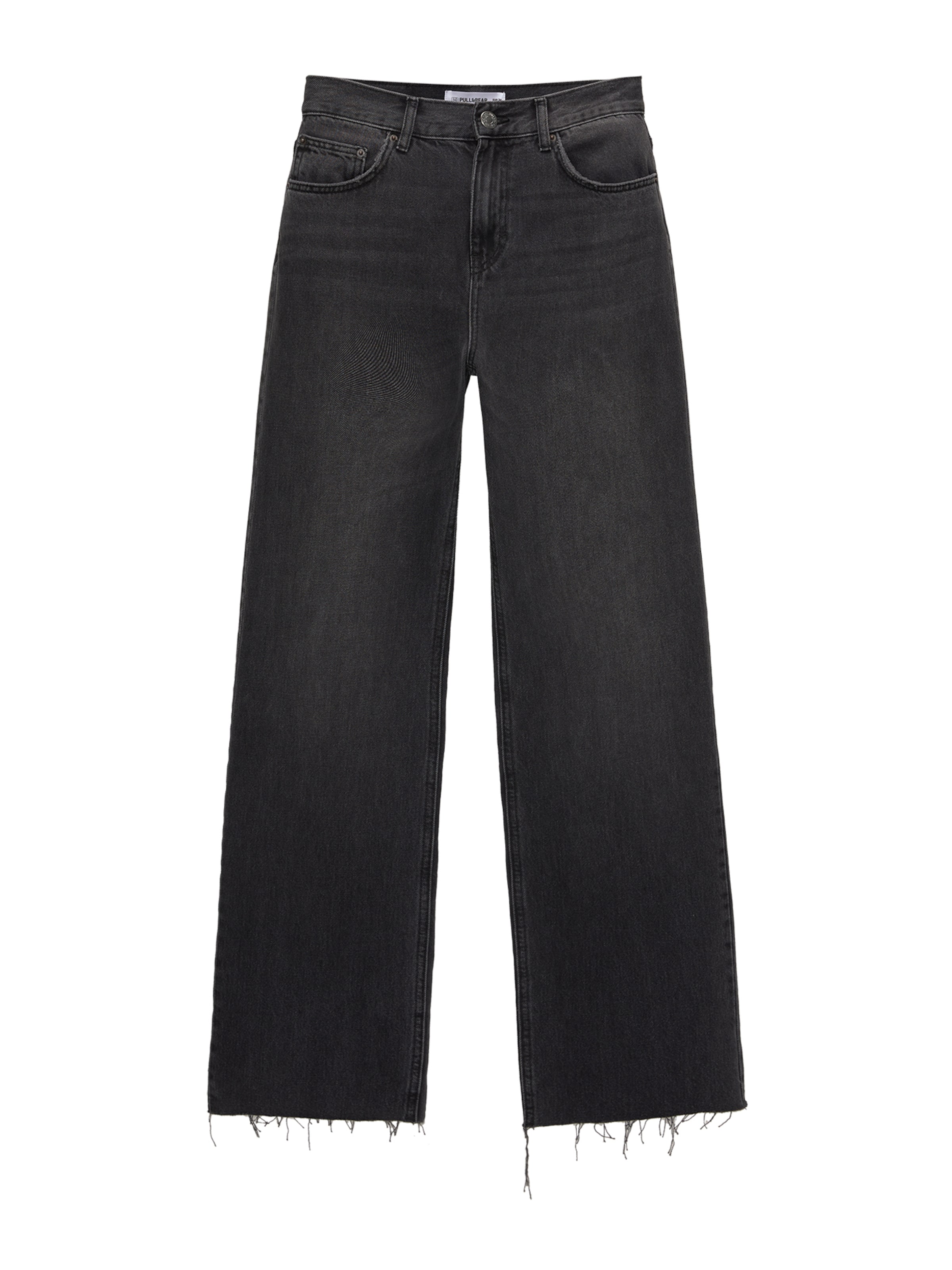 Pull&Bear Jeansy w kolorze czarny: przód