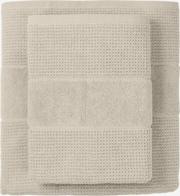 SCHIESSER Shower Towel 'Turin' in Beige