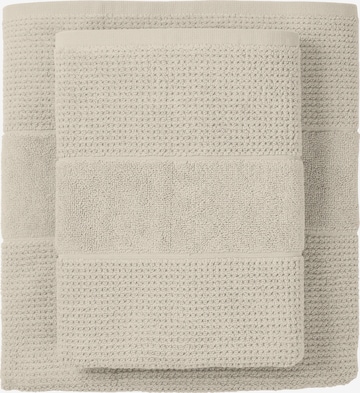 SCHIESSER Shower Towel 'Turin' in Beige