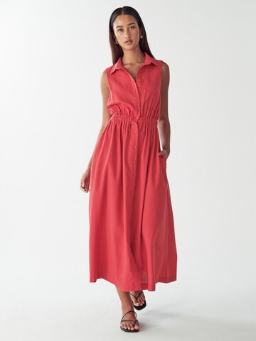 Willa Kleid 'Lina' in Rot: Vorderseite