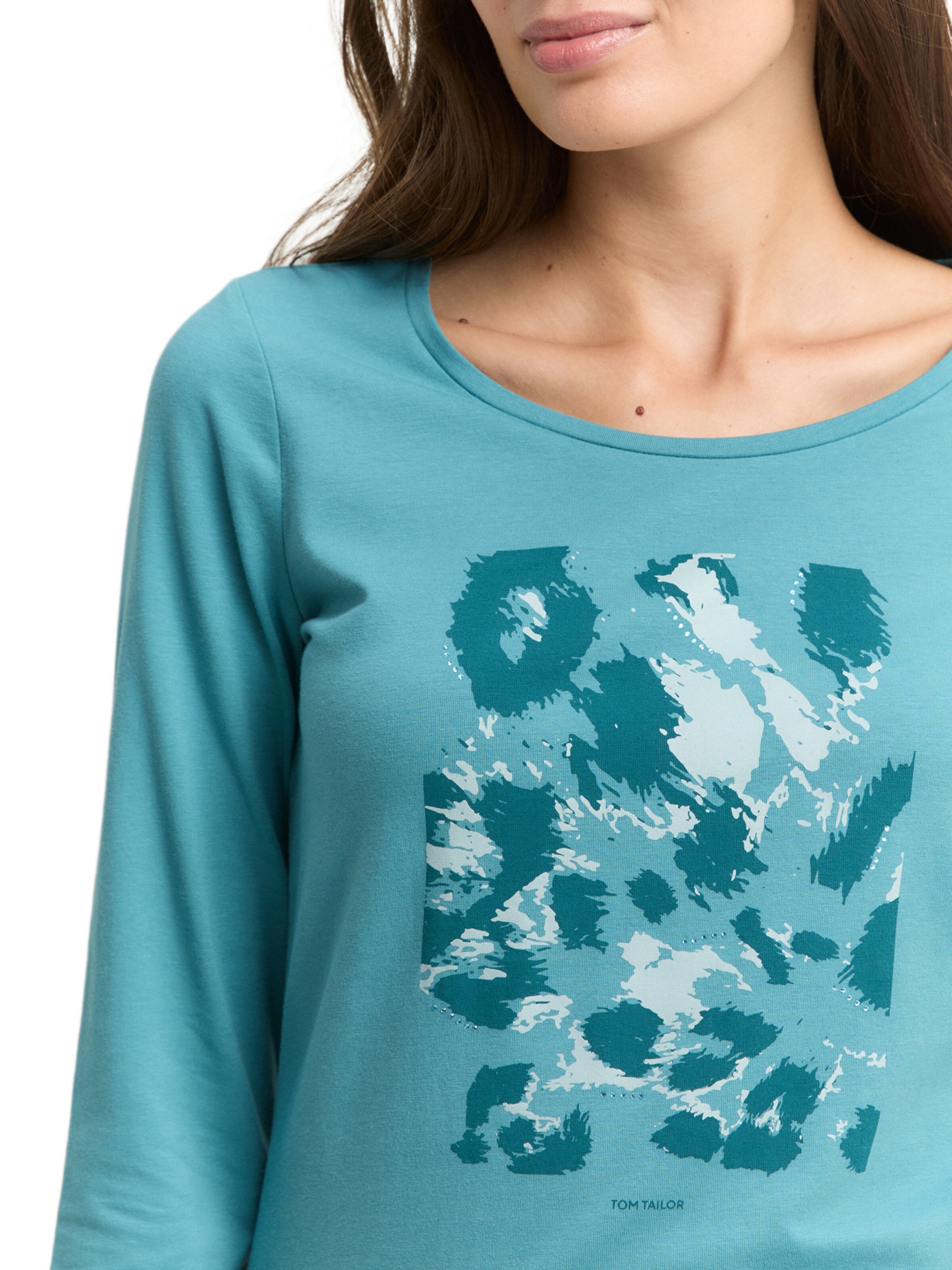 TOM TAILOR Футболка в Зеленый