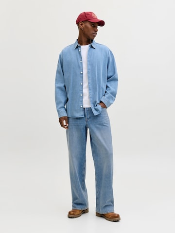 JACK & JONESregular Traperice 'JJIDAVE' - plava boja