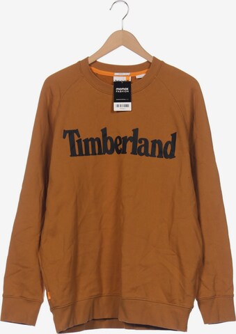 TIMBERLAND Sweatshirt & Zip-Up Hoodie in XL in Orange: front