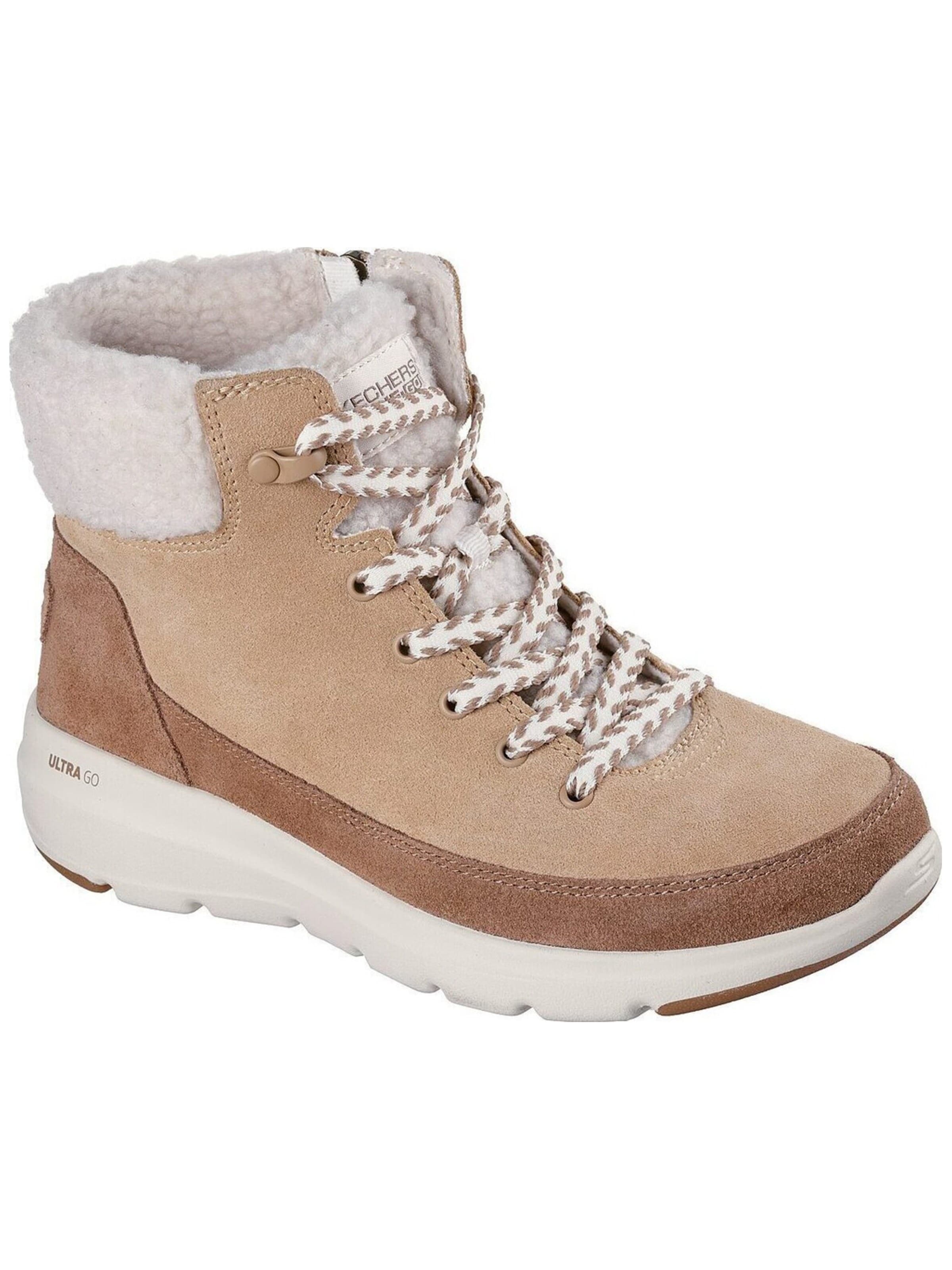 SKECHERS Boots 'Skechers Glacial Ultra - Autumn Days' in Bruin: voorkant