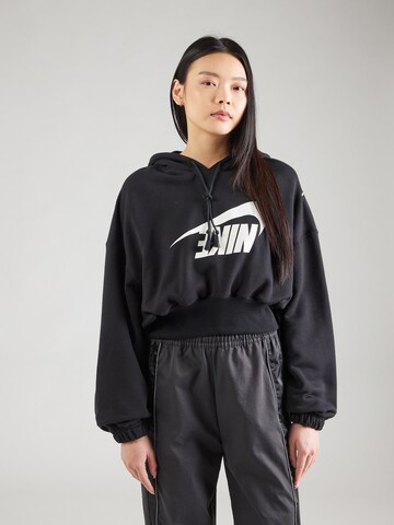 Nike Sportswear Sweatshirt in Black: front