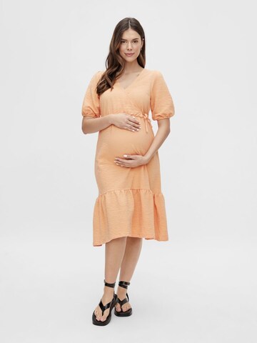 Robe MAMALICIOUS en orange