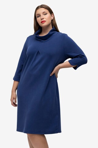 Robe Ulla Popken en bleu : devant