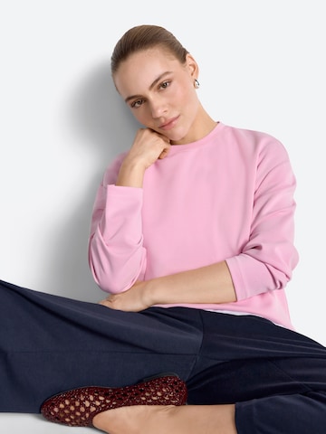 Bluză de molton de la Rich & Royal pe alb: față