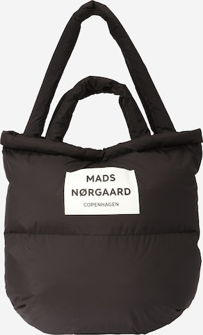 MADS NORGAARD COPENHAGEN Shoppingväska i svart: framsida