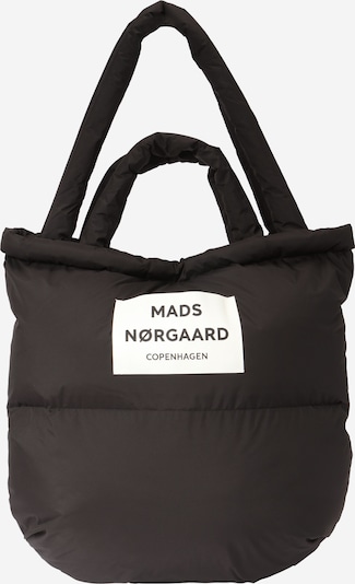 MADS NORGAARD COPENHAGEN Cabas en noir / blanc, Vue avec produit