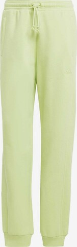 Pantalon de sport 'ALL SZN Fleece' ADIDAS SPORTSWEAR en vert : devant