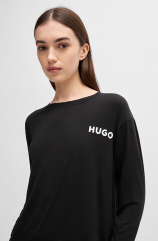 HUGO Slaapshirt 'Unite' in Zwart