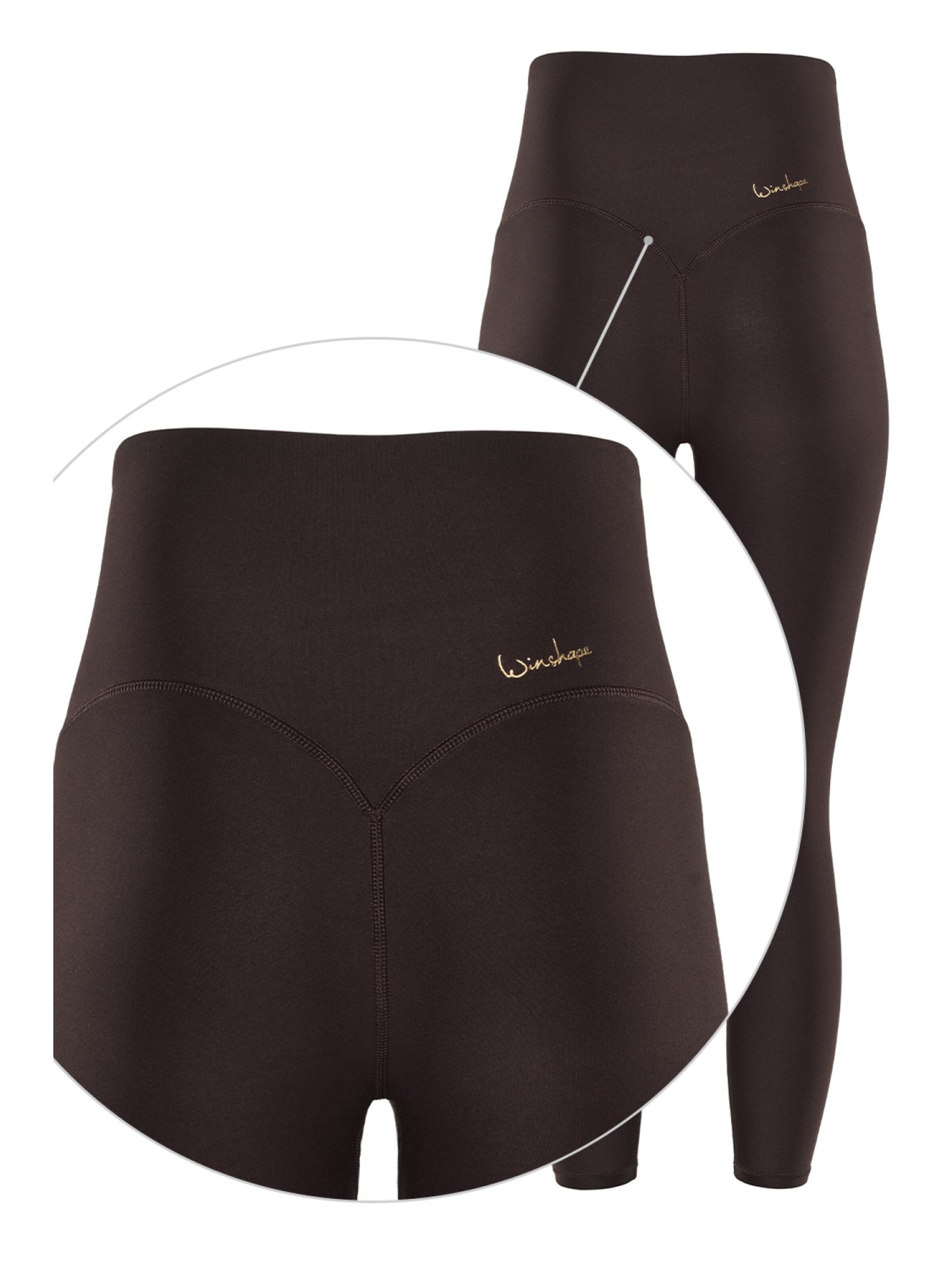 Winshape Regularen Športne hlače 'HWL317C' | rjava barva