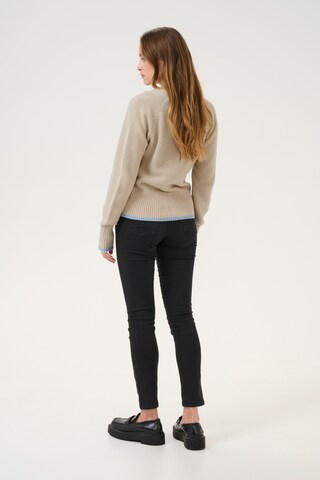 Kaffe Knit Cardigan 'BPdianna' in Beige