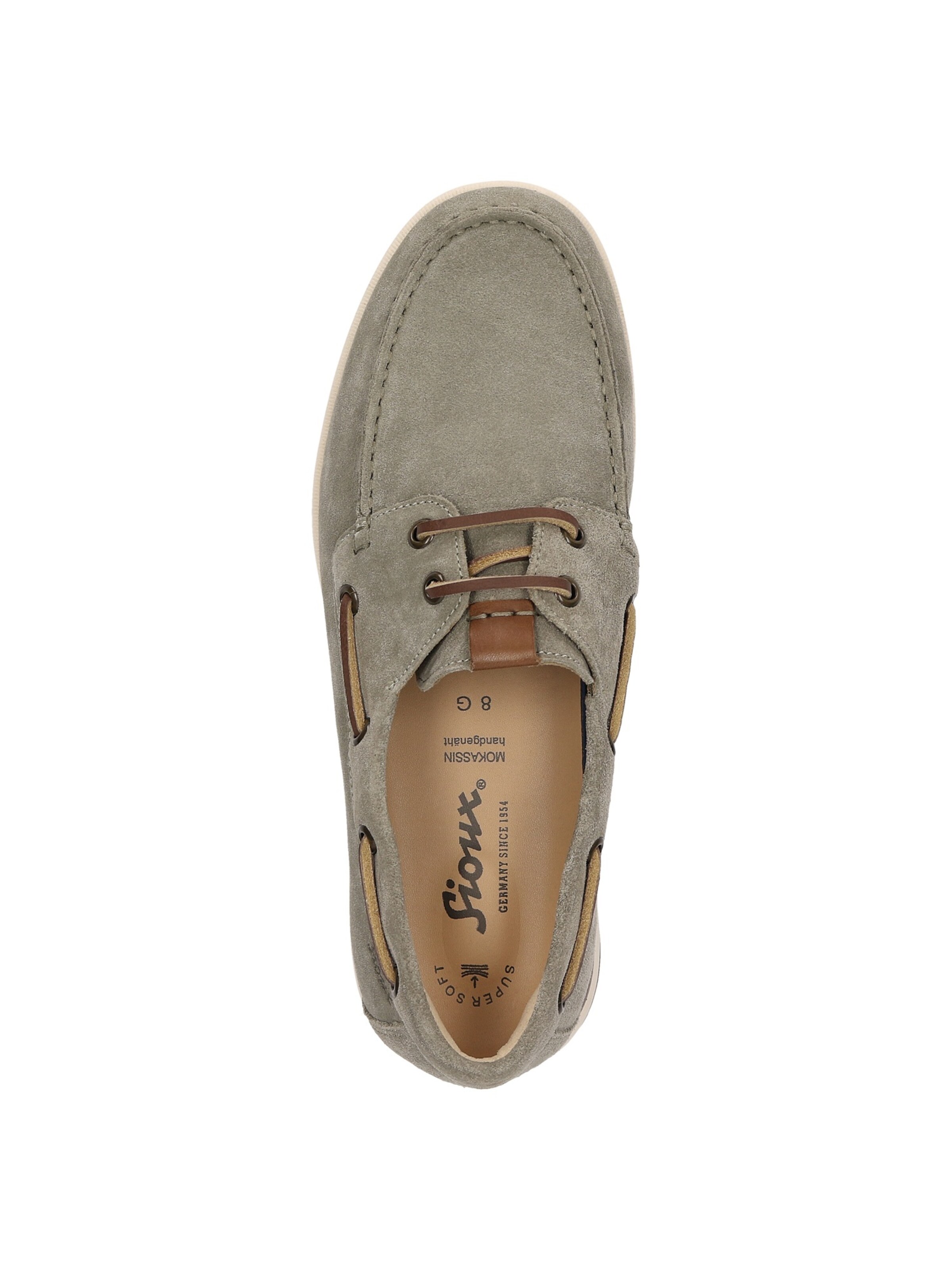 SIOUX Lace-up shoe 'Nurilinos-702' in Green