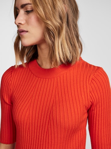PIECES Pullover 'CRISTA' in Rot