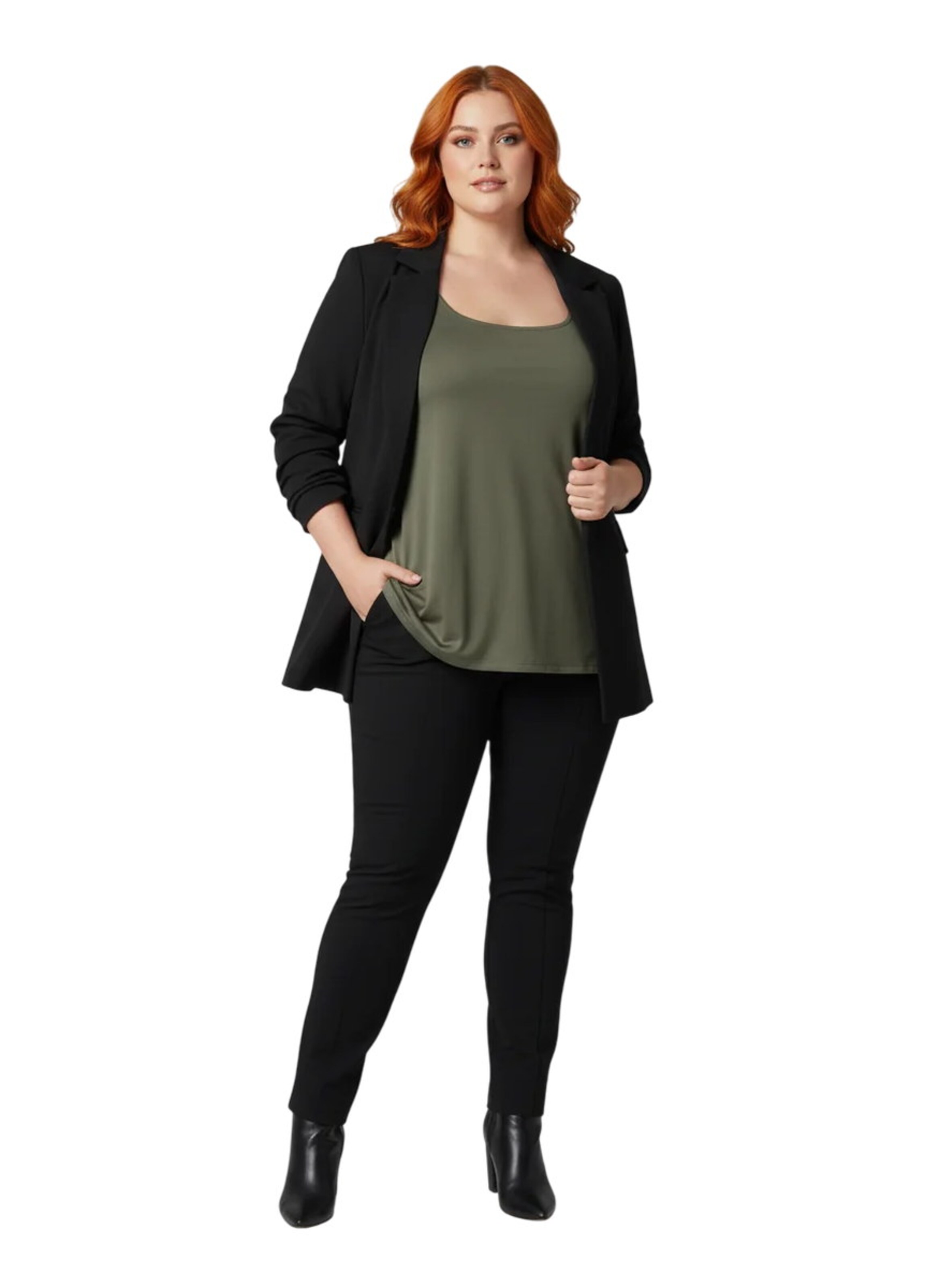 Chemisier Shape Of You en vert