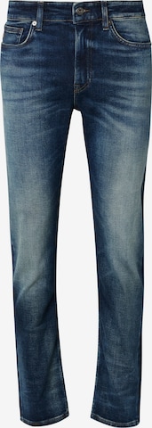 BOSS Slim fit Jeans 'DELAWARE' in Blue: front