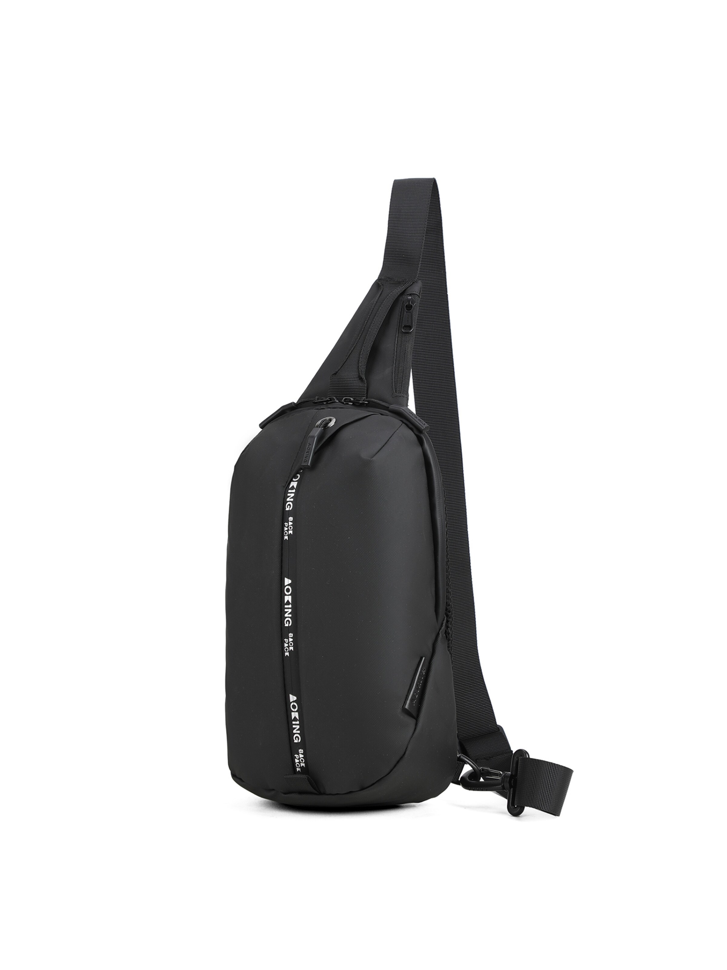 Borsa a tracolla di Aoking in nero: frontale