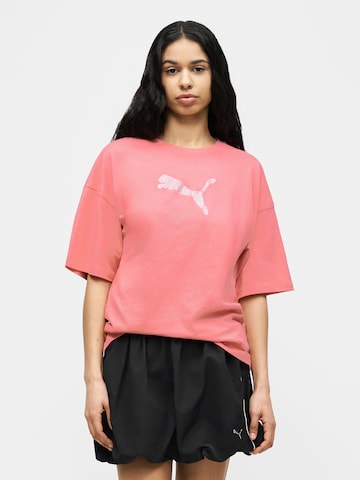 Tricou 'ESS' de la PUMA pe roz