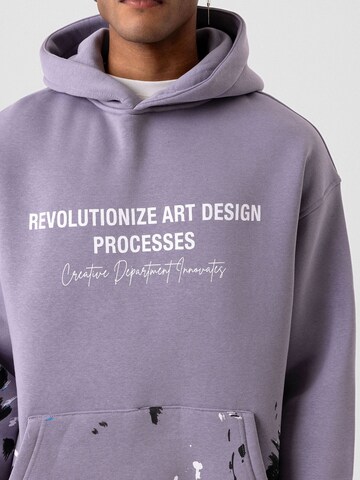 Sweat-shirt VAMOS CLO en violet