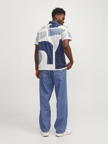 JACK & JONES Comfort Fit Skjorte 'Jprblacarnaby' i grå