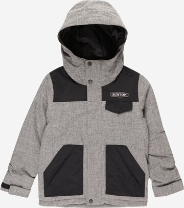 BURTON Athletic Jacket 'Dugout' in Grey: front