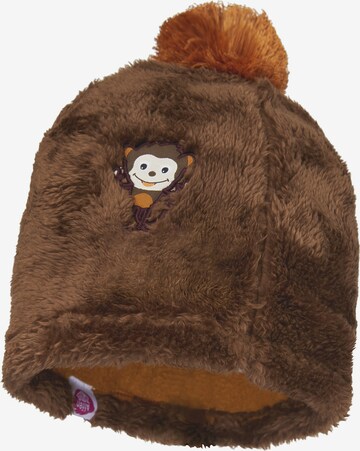 Affenzahn Beanie in Brown: front