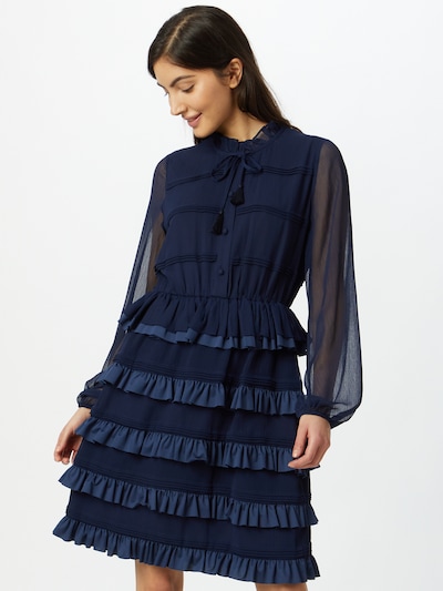 STEFFEN SCHRAUT Robe-chemise 'Divine Darling' en bleu marine, Vue avec modèle