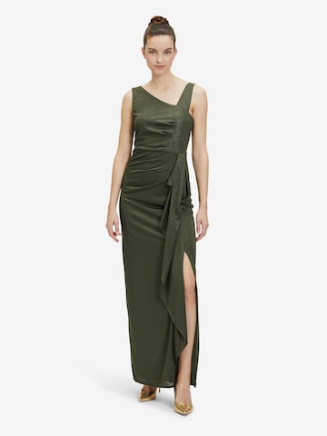 Vera Mont Evening Dress in Green: front